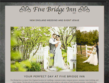 Tablet Screenshot of fivebridgeinn.com